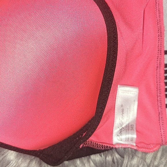 Pink and Black Sports Bra 34B - Picture 3 of 3